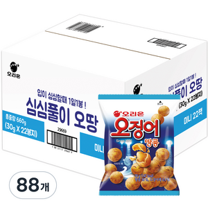 오리온 오징어 땅콩, 30g, 88개