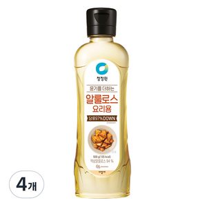 청정원 알룰로스 요리용, 500g, 4개