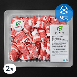 미트엔조이 캐나다산 우삼겹 (냉동), 500g, 2개