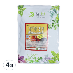 이슬나라 파프리카 분말, 1kg, 4개