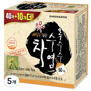 다농원 쏘옥 옥수수수염차, 1.5g, 50개입, 5개