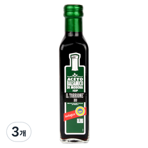 일 토리오네 유기농 발사믹 식초, 250ml, 3개