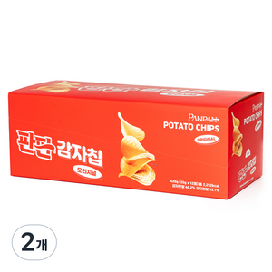 판판 감자칩 오리지날 12p, 420g, 2개