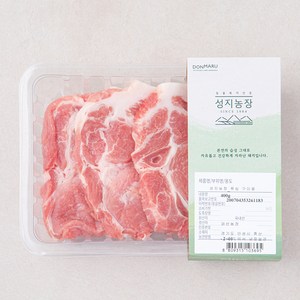 성지농장 한돈 동물복지 목심 구이용 (냉장), 400g, 1개