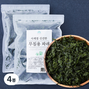 사계절 무침용 건파래, 100g, 4봉