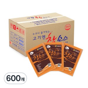 참 소스, 20g, 600개