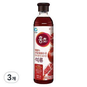 홍초 석류, 900ml, 3개