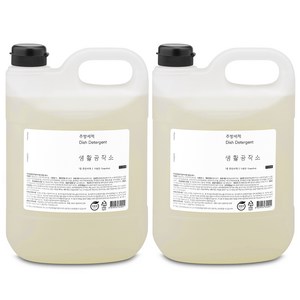 생활공작소 주방세제 자몽향, 4L, 2개