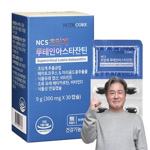 뉴트리코어 초임계 루테인아스타잔틴, 30정, 1개