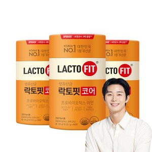 락토핏 코어 유산균, 120g, 3개