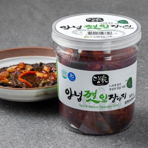 담가 양념깻잎 장아찌, 500g, 1개