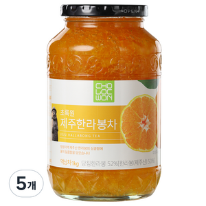 초록원 제주 한라봉차, 1kg, 1개입, 5개