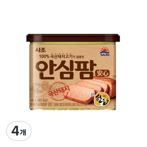 사조 안심팜, 340g, 4개