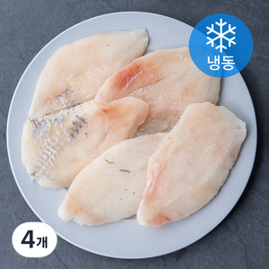 해슬로 달고기 순살 (냉동), 500g(100g내외*4-5팩), 4개