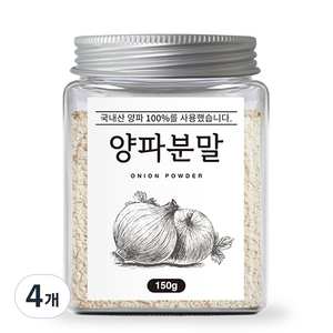 조은약초 양파 분말, 150g, 4개