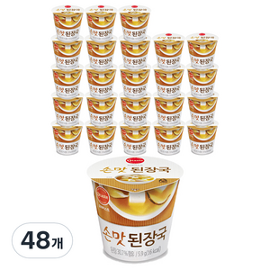 오테이스트 손맛 된장국, 5.9g, 48개