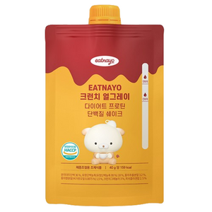 있나요 다이어트 프로틴 단백질 쉐이크 크런치 얼그레이, 40g, 1개