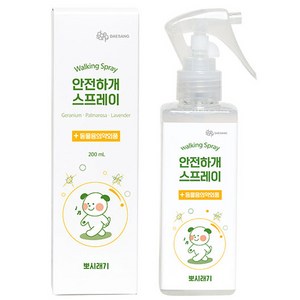 뽀시래기 안전하개 스프레이, 혼합색상, 200ml, 1개