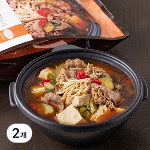 곰곰 진한 우삼겹 된장찌개, 595g, 2개