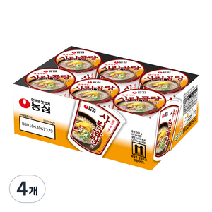 농심 사리곰탕 컵 61g, 24개