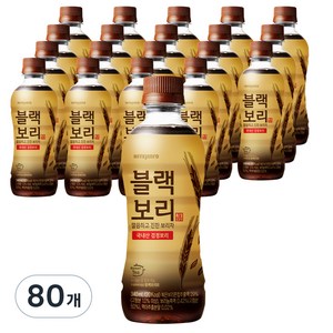 하이트진로 블랙보리 음료, 340ml, 80개