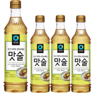 청정원 맛술, 830ml, 4개