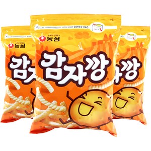 농심 감자깡, 250g, 3개