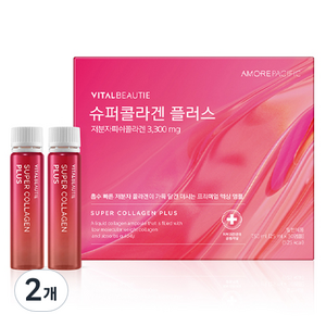 바이탈뷰티 슈퍼콜라겐 플러스 30회분 30p, 2개, 750ml