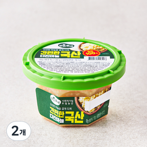 맑은물에 국산 간편한 다진마늘, 130g, 2개