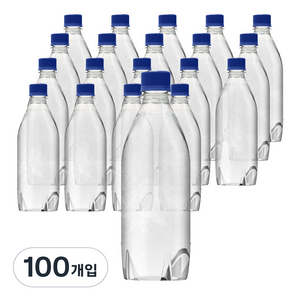 탐사스파클링 플레인 무라벨, 500ml, 100개