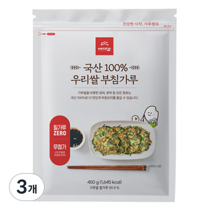 배대감 우리쌀 부침가루, 450g, 3개