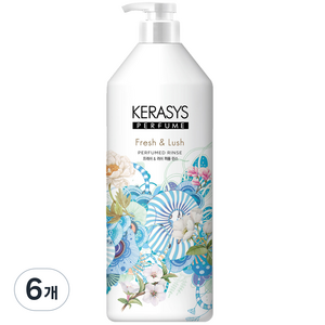 케라시스 프레쉬 앤 러쉬 퍼퓸 린스, 1L, 6개