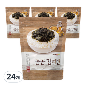 곰곰 김자반, 70g, 24개