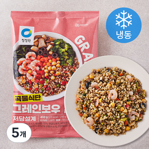 청정원 그레인보우 갈릭 쉬림프 2개입 (냉동), 400g, 5개