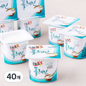 요플레 플레인 멀티, 85g, 40개