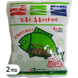 천혜식품 노리 후리가케, 500g, 2개