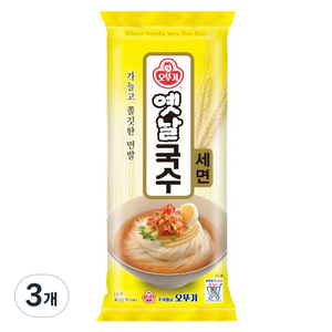 오뚜기옛날 국수 세면, 500g, 3개