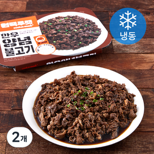 쿠캣 원팩 한우양념 불고기 (냉동), 300g, 2개