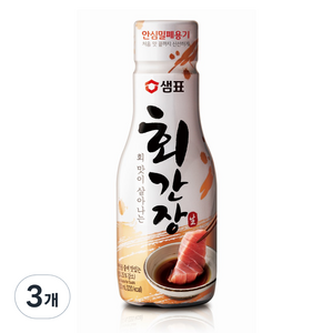 샘표 회간장, 200ml, 3개