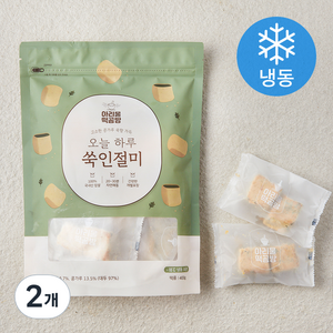 아리울떡공방 고소한 쑥인절미 400g (냉동), 2개