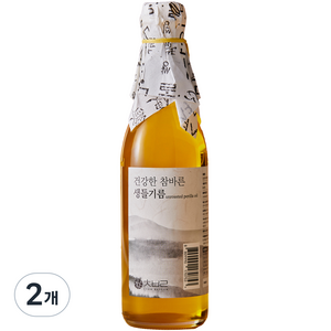 향유 건강한 참바른 생들기름, 350ml, 2개