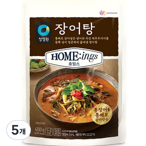 호밍스 장어탕, 450g, 5개