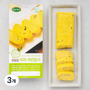 자연애찬 맛있는 대파 계란말이, 300g, 3개