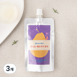 얌이밀 마시는 배 도라지 퓨레, 120g, 3개
