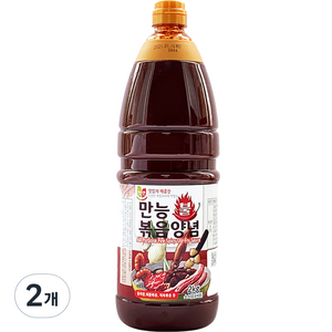 첫맛 만능 불 볶음양념, 2kg, 2개