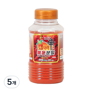 첫맛 캡사이신 분말, 400g, 5개