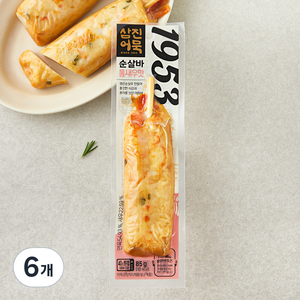 삼진어묵 순살바 통새우맛, 85g, 6개