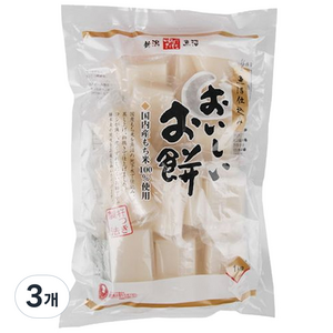 유노타니 키리모찌, 1kg, 3개