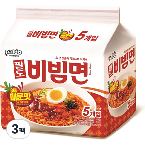 팔도 비빔면 매운맛, 15개