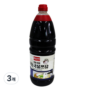 화미 우동국물쯔유 15배, 2kg, 3개